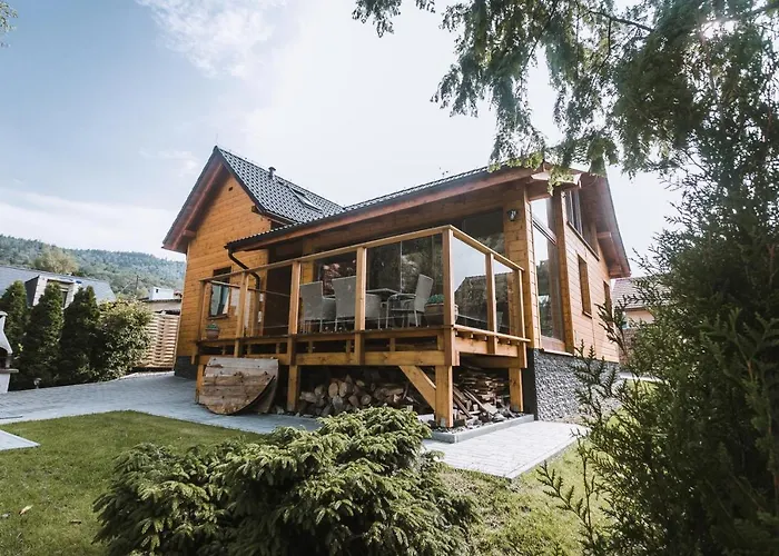 Stacja Magurka Ski&bike Деревянный коттедж *